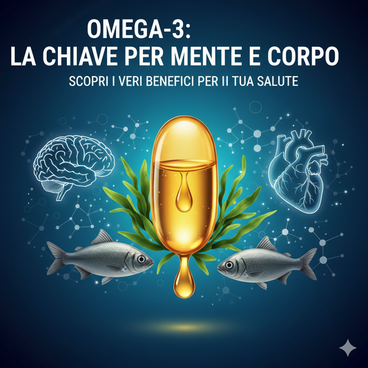 Omega-3: Il Segreto per una Mente Brillante e un Corpo in Salute