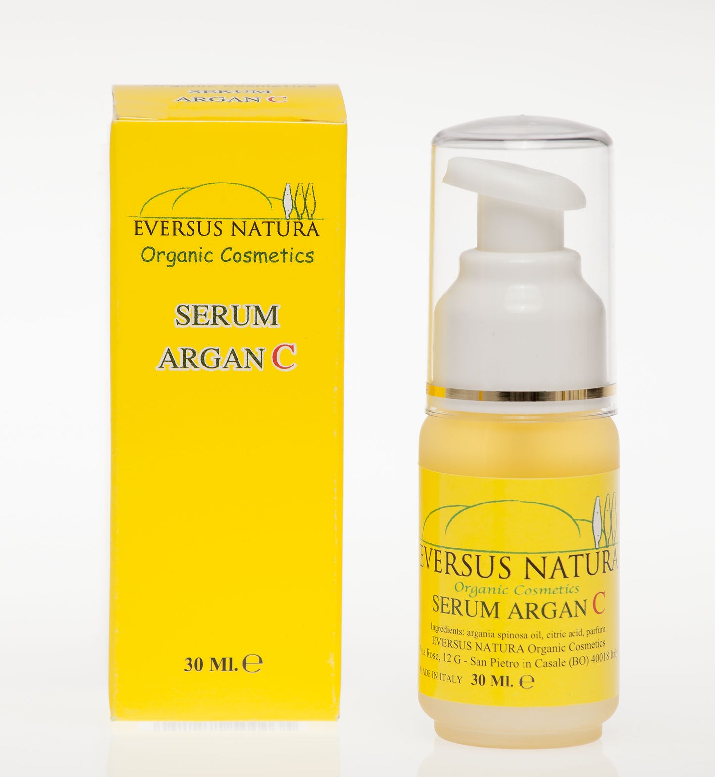 Serum Argan C – Siero Viso Illuminante e Rigenerante